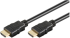 Кабел/адаптер HDMI High Speed cable 4K A-A Male, black 1, 5 m снимка 3