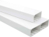 Кабелен канал за монтаж на розетки и модули, 100х50 мм, бял снимка 2