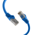 Медна пач корда Patch cable U-UTP, Cat.5e, LSZH, CCA, синя, 1 метър снимка 3