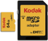 Micro SDXC 64GB KODAK 90-25MB-s Cl10 V10 + Adapter снимка 1