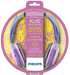 Слушалки Philips Kids SHK2000PK-00, розови/лилави снимка 2