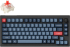 Механична клавиатура Keychron V1 MAX QMK 75% Carbon Black - Wireless, ЧернаСиня снимка 1