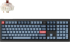 Геймърска Механична клавиатура Keychron V6 MAX QMK Carbon Black - Wireless, Full-Size, Черна/Синя снимка 1
