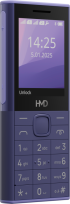 Смартфон HMD 150 MUSIC - 2.4" QVGA, 8 MB RAM, MicroSD карта до 32 GB, 2500 mAh, Bluetooth 5.0, USB Type-C, Лилав снимка 2