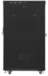 Шкаф за техника - Rack Lanberg rack cabinet 19" free-standing 22U-800x1000 (flat pack) with mesh door lcd black v2 снимка 2