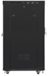 Шкаф за техника - Rack Lanberg rack cabinet 19" free-standing 22U-800x1000 (flat pack) with mesh door lcd black v2 снимка 3