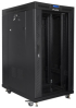 Шкаф за техника - Rack Lanberg rack cabinet 19" free-standing 22U-800x1000 (flat pack) with mesh door lcd black v2 снимка 5
