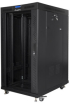 Шкаф за техника - Rack Lanberg rack cabinet 19" free-standing 22U-800x1000 (flat pack) with mesh door lcd black v2 снимка 1