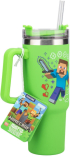 Чаша Paladone: Minecraft - Green 900ml Multiway Travel Cup Stra, PP14600MCF снимка 2