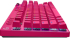 Клавиатура LOGITECH G PRO X TKL RAPID Gaming Keyboard - MAGENTA - US INT'L - USB - EMEA28i-935 - LINEAR снимка 7