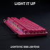 Клавиатура LOGITECH G PRO X TKL RAPID Gaming Keyboard - MAGENTA - US INT'L - USB - EMEA28i-935 - LINEAR снимка 11