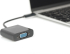 Кабел/адаптер DIGITUS DA-70853 :: Конвертор USB Type C към VGA, FullHD 1080p, черен снимка 3