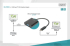 Кабел/адаптер DIGITUS DA-70853 :: Конвертор USB Type C към VGA, FullHD 1080p, черен снимка 5