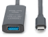 DIGITUS DA-73111 :: USB 3.2 активен удължителен кабел, USB A -Type C, M-F, черен, 10.0 м снимка 3