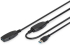  DIGITUS DA-73107 :: USB 3.0 активен удължителен кабел, M-F, черен, 20.0 м снимка 1