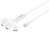 DIGITUS DA-70216 :: Kабелен 4-портов хъб, USB 2.0, с кабел 1.0 м снимка 2