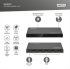 DIGITUS DS-55337 :: HDMI видео сплитер, 1x4, Splitter, 4K-60Hz(4:4:4), HDCP 2.2, EDID Control снимка 6