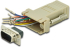DIGITUS AK-610517-000-I :: Адаптер DB9 – RJ-45, M-F, RS232, бежов снимка 2