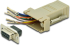 DIGITUS AK-610516-000-I :: Адаптер DB9 – RJ-45, F-F, RS-232, бежов снимка 2