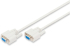 DIGITUS AK-610106-020-E :: Кабел RS-232, сериен кабел, DB9, F-F, бежов, 2.0 м снимка 1