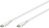 DIGITUS AK-300341-020-W :: Кабел USB 2.0 Type C-C, High Speed, силиконов, 60W, бял, 2.0 м снимка 1