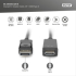 Кабел Digitus, DisplayPort към HDMI M-M, черен, 2.0 м снимка 3