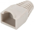 Конектор / букса DIGITUS A-MOT-E 8-8 :: Kink protection защита за RJ-45 накрайници, сив снимка 1