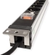 Контакт за шкаф VALUE 19.99.1637 :: Разклонител PDU за 19″ шкаф, 45°, 16A, алуминиев, черен, 3.0 м снимка 5