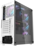 Darkflash кутия Case ATX - DK352 White - 4 fans included снимка 2