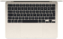 Лаптоп Apple MacBook Air 13.6: STARLIGHT-M4 10C CPU-10C GPU-24GB-512GB-ZEE снимка 3