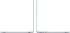 Лаптоп Apple MacBook Air 15.3: SKY BLUE-M4 10C CPU-10C GPU-16GB-256GB-ZEE снимка 3