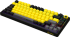 Клавиатура Геймърска LORGAR KBP7075W, Wireless 75% Mechanical Gaming Keyboard Pro, EN layout, Жълта/Черна снимка 7