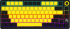 Клавиатура Геймърска LORGAR KBP7075W, Wireless 75% Mechanical Gaming Keyboard Pro, EN layout, Жълта/Черна снимка 1