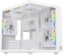 Кутия Aqua M Lite Arctic (WH, MATX, U3x1 & U2x1, 2PCS TG, 4PCS G22A Arctic Reverse & 1PC G22A Arctic, ARGB Remote Control Box) снимка 2