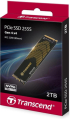 SSD Transcend 2TB, M.2 2280, PCIe Gen4x4, NVMe, 3D NAND, DRAM-less (Graphene Heatsink) снимка 2