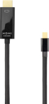 SBOX HDMI-MINI-DP-2 :: Кабел Mini DisplayPort - HDMI, 4kx2k(3840 x 2160 ), 2.0 м снимка 1