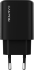Принадлежност за смартфон CANYON charger OnCharge 250 25W 1xPD 1xQC EU Black снимка 2