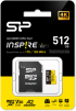 Карта памет Silicon Power Inspire 512GB, microSDXC, Class 10, SD Adapter снимка 2