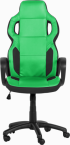 Геймърски стол Carmen 7510 - черно-зелен снимка 2