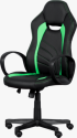 Геймърски стол Carmen 7525 - черно-зелен снимка 3