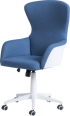 Офис стол Офис кресло LILI - синьо снимка 3