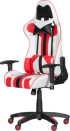 Геймърски стол Carmen 6192 - червен-бял снимка 3