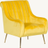 Кресло ANITA - жълто HLR снимка 1