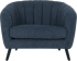 Кресло GRETA - тъмносин PO снимка 2