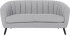 Двуместно канапе GRETA - светлосив FR снимка 2