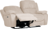 Диван - двойка с електрически релакс механизъм GEYA LUX - крем C снимка 2