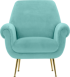 Кресло HILDA - аквамарин V снимка 2