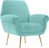 Кресло HILDA - аквамарин V снимка 1