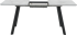 Разтегателна трапезна маса DARWIN - сив - черен снимка 5