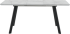 Разтегателна трапезна маса DARWIN - сив - черен снимка 7